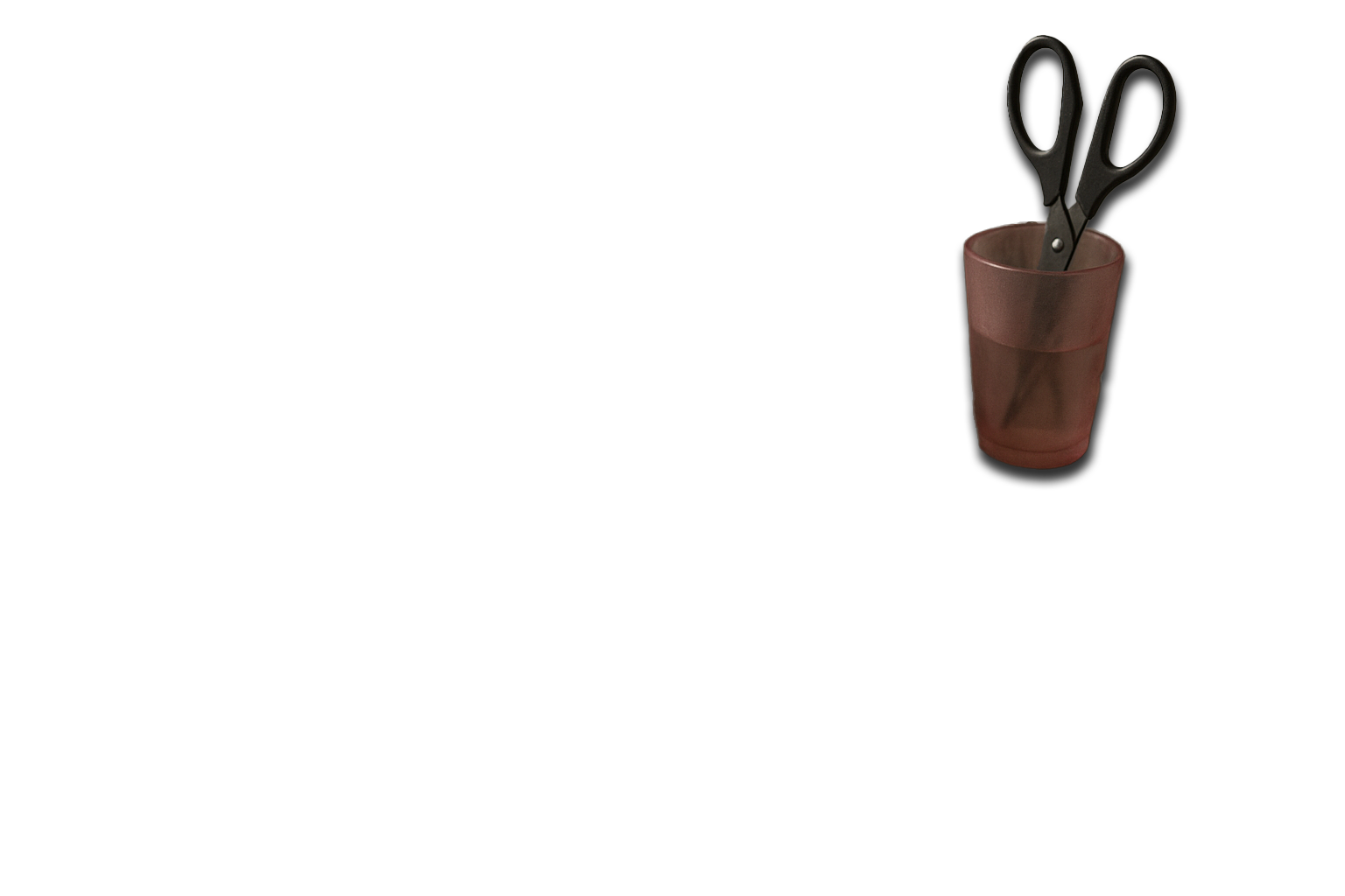 Scissors Cup